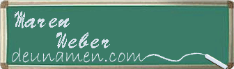 Maren Weber Visitenkarte